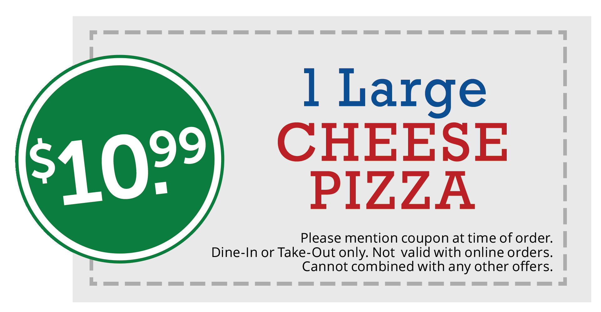 Barro's Pizza Printable Coupon Get a Large Cheese Pizza for $10.99
