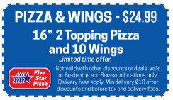 Five Star Pizza Printable Coupon 16
