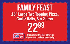 Five Star Pizza Printable Coupon 16