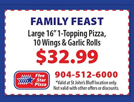 Five Star Pizza Printable Coupon 16