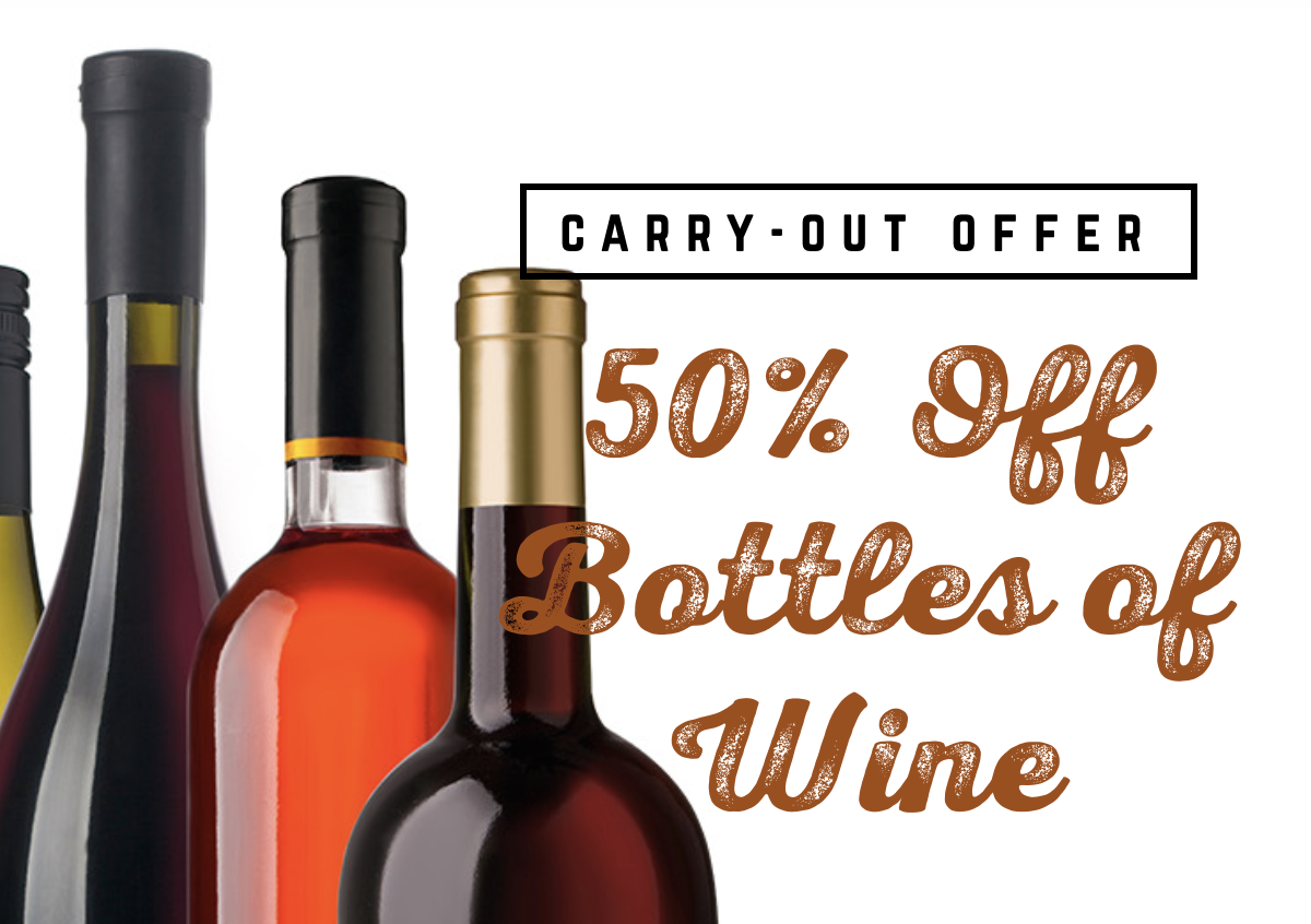 Grimaldi's Printable Coupon 50% off on Wine Bottles with Any Carry-out Order