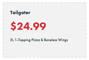 Imo's Pizza Printable Coupon Get Extra Large 1-Topping Pizza & Boneless Wings for only $24.99