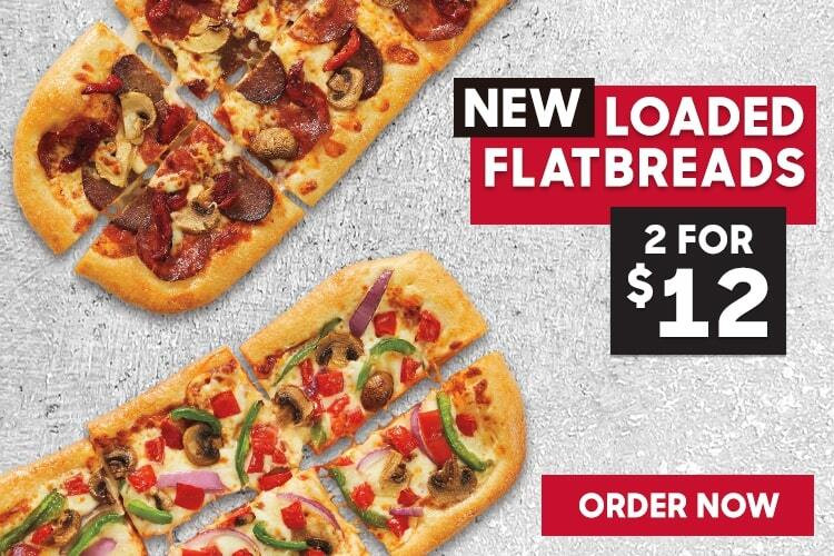 Pizza Hut Printable Coupon Get TWO New Loaded Flatbreads for $12