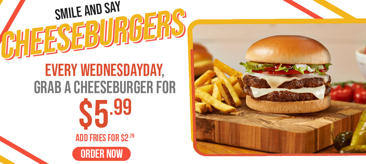 Seasons Pizza  Printable Coupon Burger Wednesday: Get Cheeseburger for $5.99